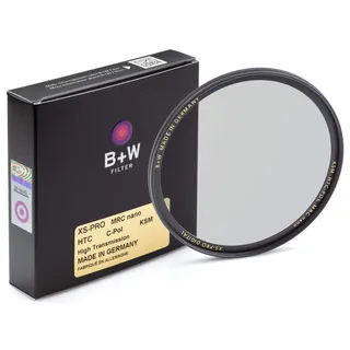 B+W Zirkularer Polarisationsfilter Käsemann (52mm, High Transmission, MRC Nano, XS-Pro, 16x vergütet, slim, Premium)