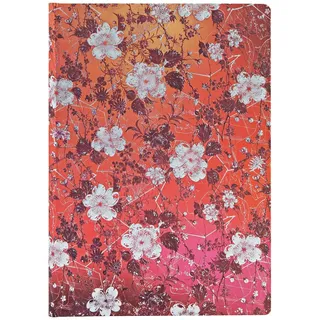 Paperblanks Hardcover Notizbücher Sakura | Liniert | Midi (130 × 180 mm)