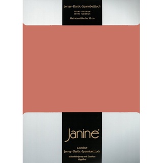 Janine Spannbetttuch Comfort - Elastic-Jersey, Mako-Feinjersey, Bettlaken Siena 150x200cm
