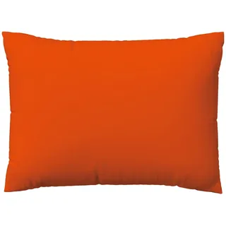 Schlafgut Woven Satin Bettwäsche Kissenbezug einzeln 70x90 cm | red-mid - rot