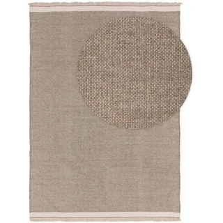 benuta Karla Wollteppich 200 x 300 cm Grau