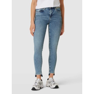 Skinny Fit Jeans im 5-Pocket-Design Modell 'ALLI IDA', Jeansblau, 28