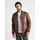 Lederjacke cognac 52