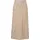 Faltenrock Damen Beige 36