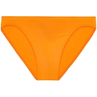 HOM Badehose in unifarbenem Design Modell Sea Life, Orange, M