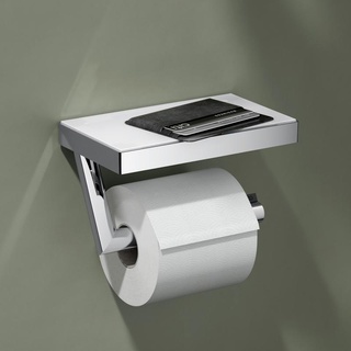Keuco REVA Toilettenpapierhalter mit Ablage, 12873019000