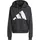 Essentials Big Logo French Terry Loose Kapuzenpullover Black White M