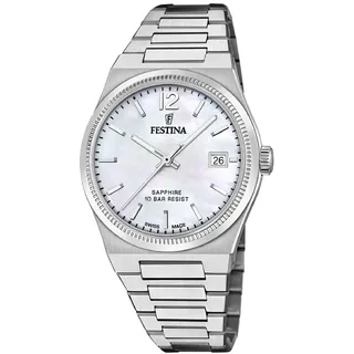 Festina MY SWISS TIME Quarz Edelstahl 35 mm F20035/1