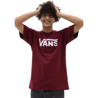 Vans T-Shirt MN VANS CLASSIC Basic T-Shirt mit großem Logoprint rot L (52/54)