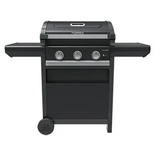 Campingaz 3 Series Select 37389, 10200 W, Grill, Gas, 3 Zone(n), Piezo, 2806 cm2 - Schwarz/Silber