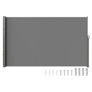 Vevor Seitenmarkise 160 x 300 cm grau