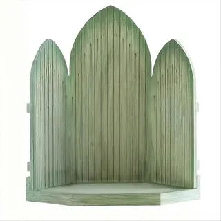 Krippenfigur, Krippe Jesu Auf Grünem Hintergrund, Sammlerfigur, Spirituelle Dekoration Für Zuhause, Handgefertigtes Stück, Ideal Zum Ausstellen Oder Als Religiöses Geschenk.