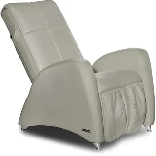 Massagesessel KEYTON Deco in Leder | silvergrey