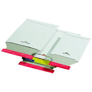 ColomPac Versandtaschen Vollpappe 245x345x30 mm A4 +, 20 Stück