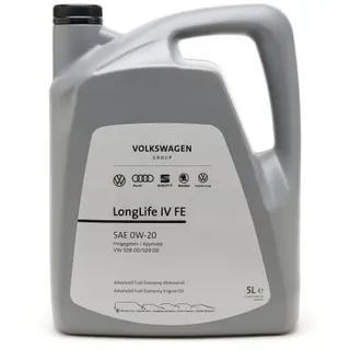 0W-20 Original VW LongLife IV FE GS60577M4EUR Motoröl 5 Liter