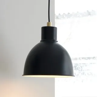 Nordlux Pop 1-flg. Ø21,5 cm schwarz Metall
