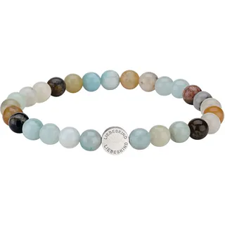 Liebeskind Berlin LIEBESKIND Damen-Armband Edelstahl mattiert 17 cm - LJ-0085-B-17