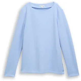 Tom Tailor Sweatshirt Meliert Blau 44