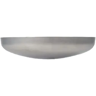 Fire World - Robuste Feuerschale Klöpperboden 60 cm | Pflanzschale aus hochwertigem Edelstahl | Ideal für gemütliche Abende unter Freunden | Für Terrasse, Garten und Camping