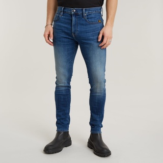 Revend Skinny Jeans - Mittelblau - Herren - 34-32