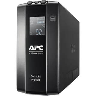 APC Back UPS Pro 900VA, 6x C13, AVR, Display, Überspannungsschutz
