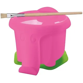 Pelikan Elefant mit Pinselhalter, rosa (808998)