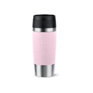 EMSA Travel Mug Thermobecher, 0,36 Liter N2020600 , 1 Thermosbecher, Farbe: Rosa
