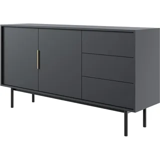 Selsey Viviaro 154 x 82 cm Schwarz