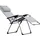 Amida Relaxliege 110 x 62 x 65 cm silbergrau