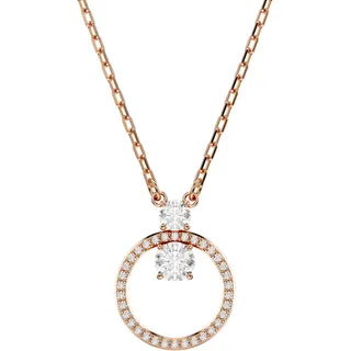Swarovski Constella Anhänger Rundschliff Weiß Roségold