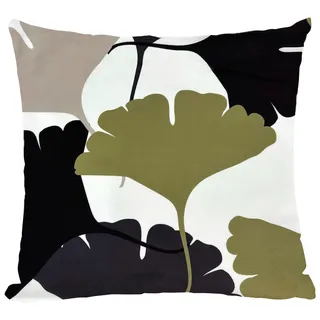 Kissenhülle Blätter Gingko Multicolor ca. 45x45cm