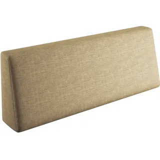 sunnypillow Palettenkissen 120 x 40 x 20 cm beige/gelb 1 St.