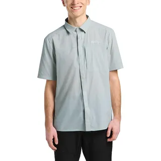 Jack Wolfskin Vandra Kurzarmhemd - Cool Grey - L
