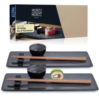 Moritz & Moritz Sushi-Set Vida 10-tlg. Anthrazit