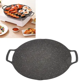 30 Cm Universal-grillbrett Aus Koreanischem Aluminium, Teppanyaki-grillpfanne, Geeignet Für Drinnen Und Draußen, Camping, Antihaftbeschichtet