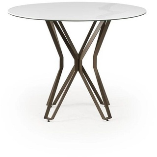 JVmoebel Esstisch Rund Esstisch Moderner Küchentisch Runder Tisch für Esszimmer ø 100cm (1-St., Esstisch), Made in Europa weiß