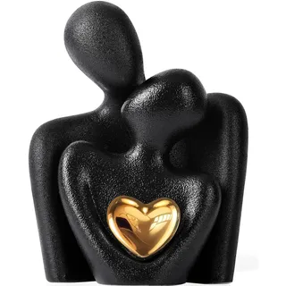 Große Paar-Statue, TV-Ständer, Deko-Artikel für Wohnzimmer, Heimdekoration, Schlafzimmer-Dekoration für Paare, Skulptur für Jahrestag, Hochzeit, Liebesgeschenke für Paare 2026, Krimskrams für Regal