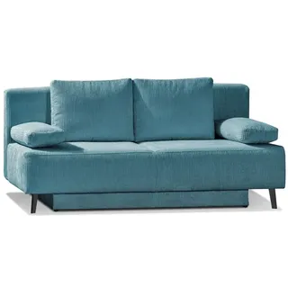 Schlafsofa Spicy Cord Blau Türkis