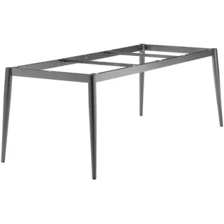 Sieger Gartentisch 220 x 100 x 73 cm Grau