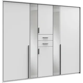 WIMEX Drehtürenschrank Vanea 225 x 208 x 58 cm Weiß
