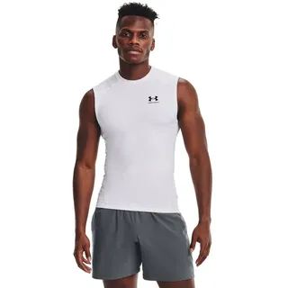 Under Armour HeatGear Armour Kompressions-Tank-Top Herren 100 white/black M