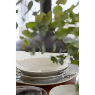 Costa Nova Schüssel Nova, Hellgrau, Keramik, rund, 12 cm, Handmade in Europe, Essen & Trinken, Geschirr, Schalen & Schüsseln, Schüsseln