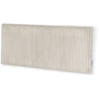 lycce Wandkissen Cord 100 x 40 cm Beige