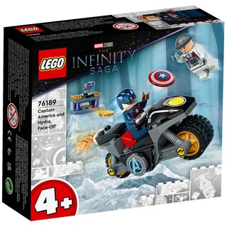 LEGO® Konstruktions-Spielset Marvel Avengers 76189 Duell zwischen Captain America und Hydra