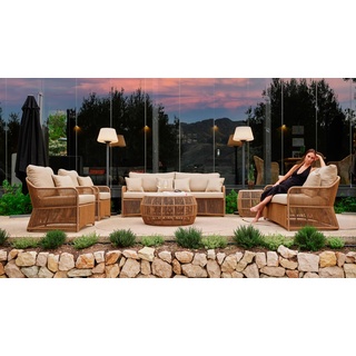 Gartensofa TOSCANA Lounge 2-Sitzer - Beige
