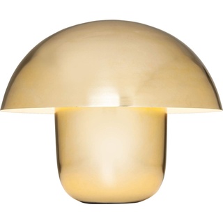 Kare Design Tischleuchte Mushroom, Gold, Tischleuchte, Tischlampe, Stahlgestell, 44x50x50 cm (H/B/T)