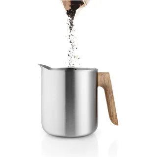 eva solo Nordic Kitchen Stempelteekanne Silberfarben 1 l