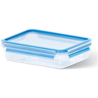 Emsa Frischhaltedose CLIP & CLOSE 5,9 cm hoch transparent, blau 1,2 l, 1 St.