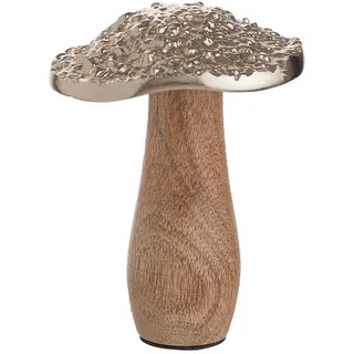 BUTLERS Dekopilz Holz, Aluminium | Harvest Splendor -