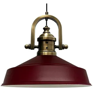 Bamyum Asletl 1-flg. Ø41 cm rund rot
